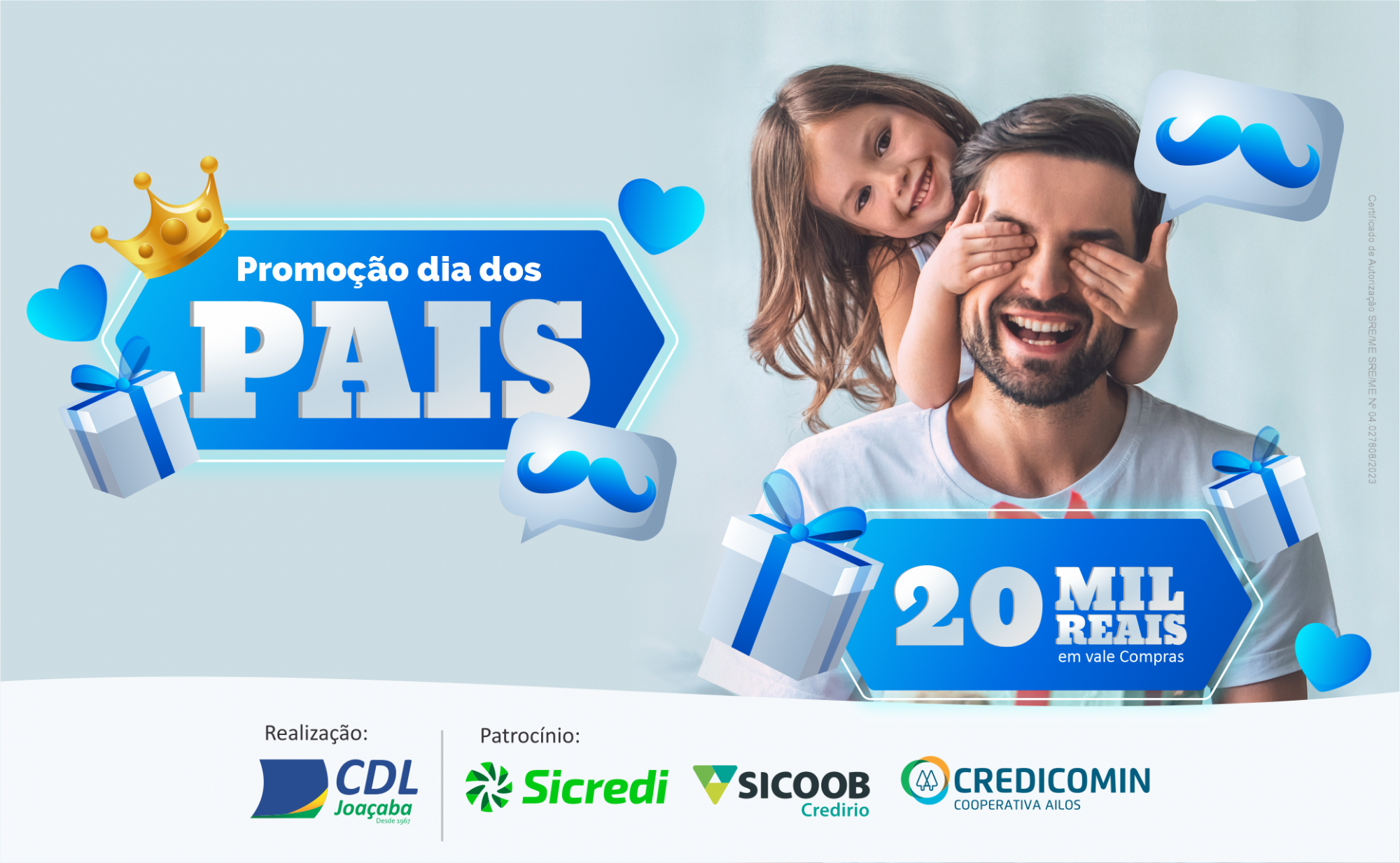 Promoção Dia dos Pais CDL Joaçaba