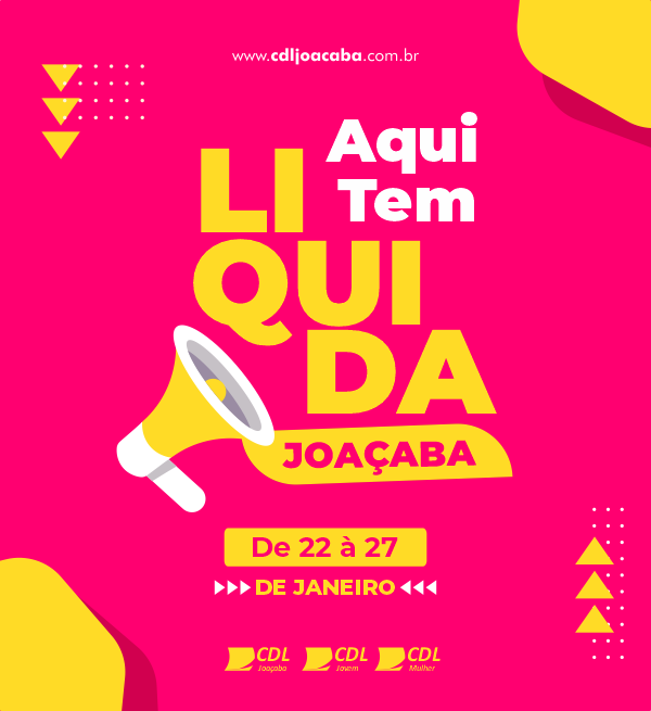 Liquida Joaçaba começa na próxima segunda-feira com adesão de diversas lojas