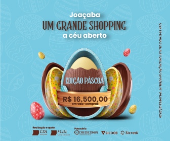 Promoção Joaçaba Um Grande Shopping a Céu Aberto - Edição Páscoa