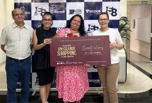 CDL inicia entrega da premiação da promoção “Joaçaba – Um Grande Shopping a Céu Aberto”.