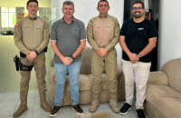 CDL Joaçaba fortalece parceria com a Polícia Militar para ampliar segurança de empresas