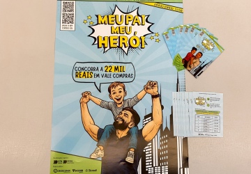 CDL Joaçaba lança promoção “Meu Pai, Meu Herói” com R$ 22 mil em prêmios