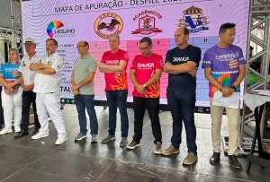 CDL Joaçaba marca presença na apuração das notas do Carnaval