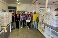 CDL Mulher de Joaçaba supera expectativas e comercializa 621 pizzas em ação solidária