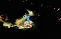 CDL vai modernizar iluminação do Monumento Frei Bruno em Joaçaba