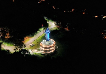 CDL vai modernizar iluminação do Monumento Frei Bruno em Joaçaba
