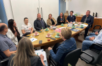 Diretoria da CDL/Joaçaba realiza reunião com participação da CDL/Jovem e representantes da administração municipal