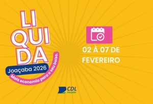 Liquida Joaçaba começa segunda-feira com uma semana de preços especiais no comércio 