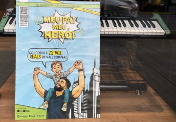 Últimos dias para participar da promoção “Meu Pai, Meu Herói” da CDL Joaçaba