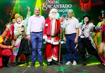 Veja como foi a Abertura do Natal Encantado em Joaçaba